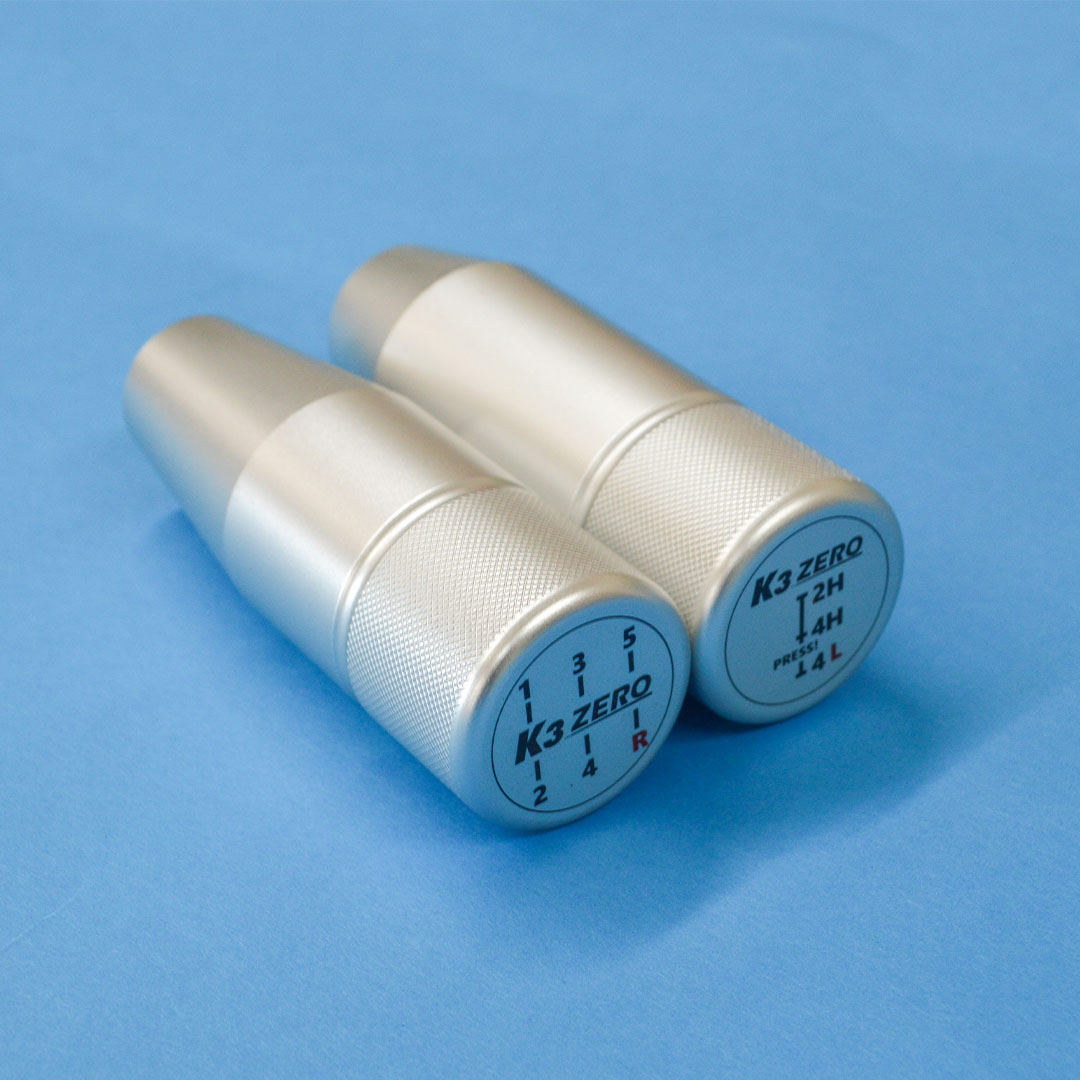 K3ZERO シフトノブ・ロングトランスファーノブ　選べるカラー