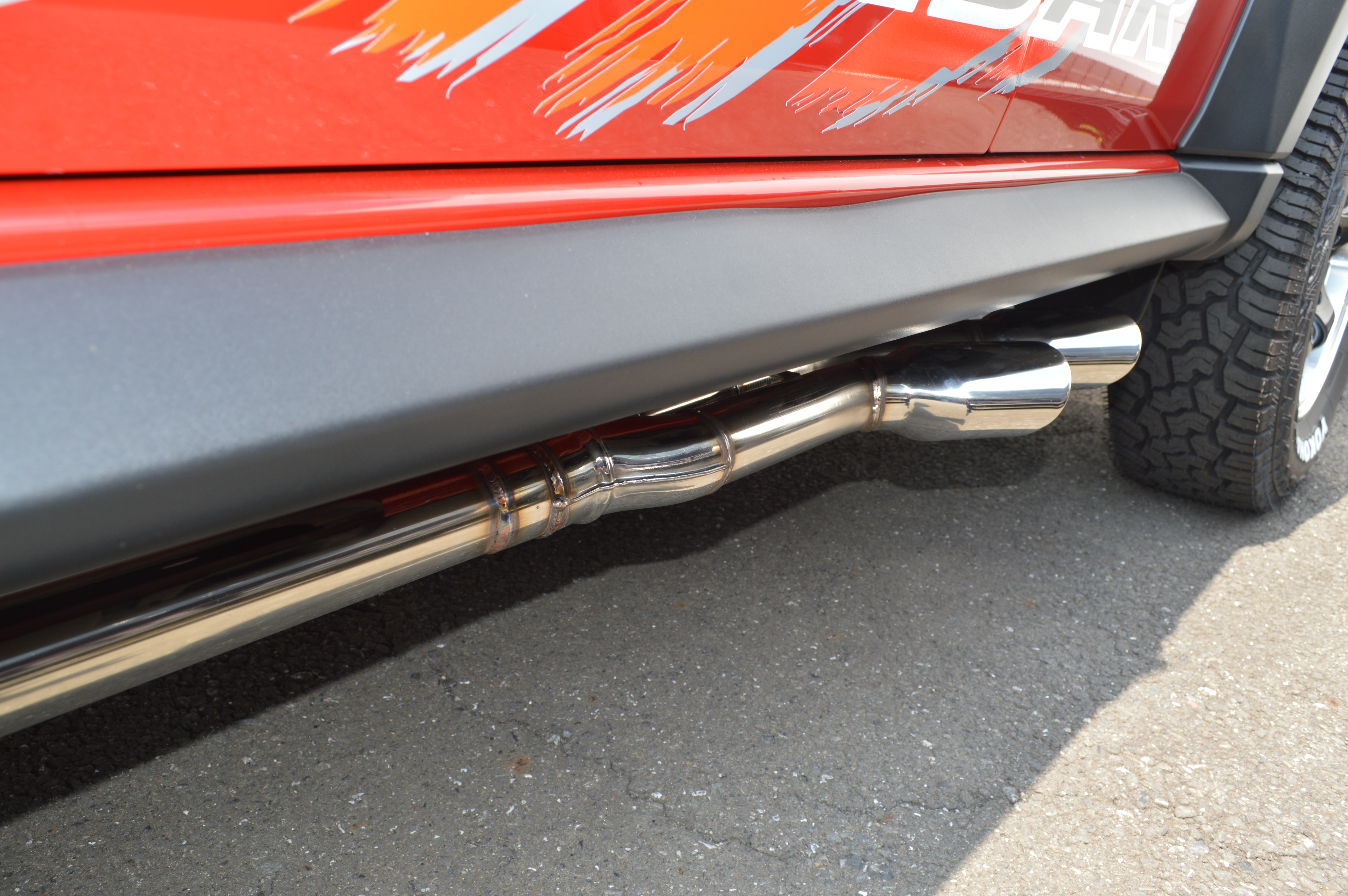 K3ZERO ASサイドマフラーType-N